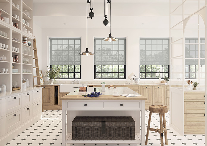 Illusion, Grey - Roller Blind - Image 8